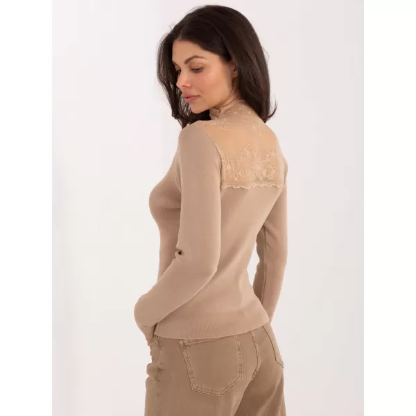  Dámský svetr FACTORY PRICE PM-SW-YIS1078.81 BEIGE 