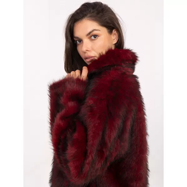  Dámská bunda RUE PARIS IT-KR-2502.50 BURGUNDY 