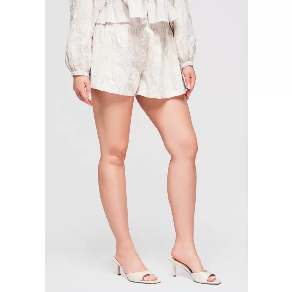 Dámské kraťasy OMBRE OW-ST-E0012 BEIGE 