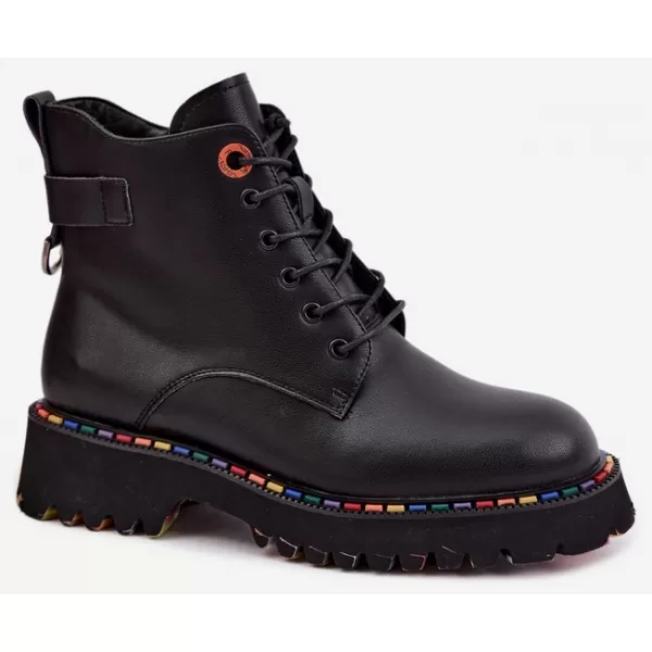  Dámské boty ARTIKER 55C0509 BLACK 