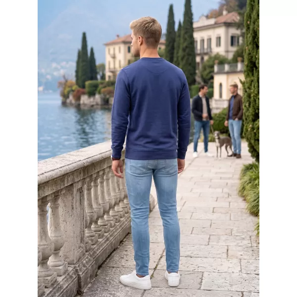  Pánská mikina ALTISPORT NP/ALMST43001 NAVY 