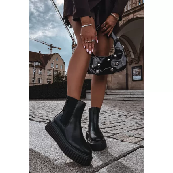  Dámské kotníkové boty BIG STAR SHOES UU274334 BLACK 