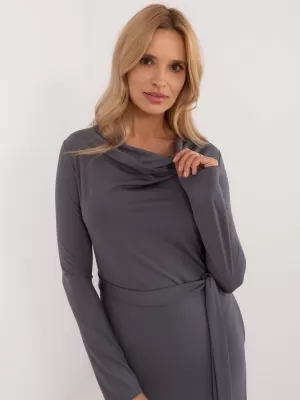 Dámské šaty LAKERTA LK-SK-509792.21P DARK GREY