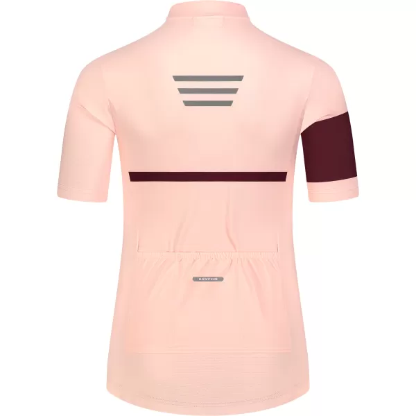  Dámský cyklo dres NORDBLANC ENTHUSIAST NBSLF8084 RŮŽOVÁ 