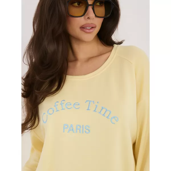  Dámská mikina RUE PARIS RV-BL-A1220.11 BRIGHT YELLOW 
