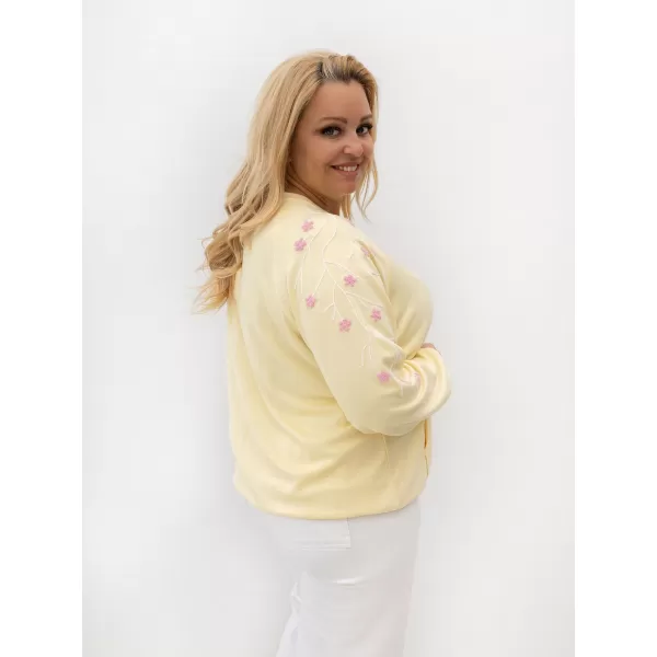  Dámská mikina RELEVANCE RV-BL-A1210.98 BRIGHT YELLOW 