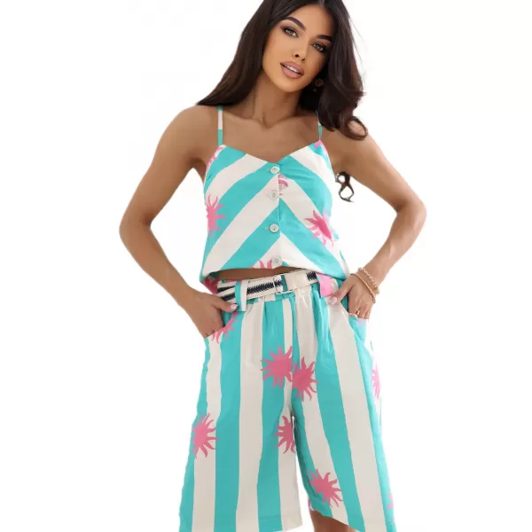  Dámské kraťasy ITALY MODA IT-SN-FL10889YGM.20 MINT 