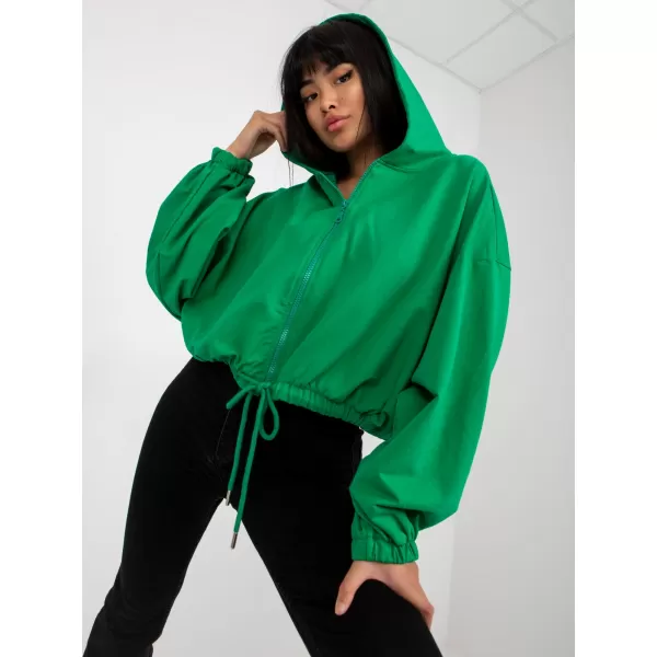  Dámská mikina RUE PARIS RV-BL-8081.36P GREEN 