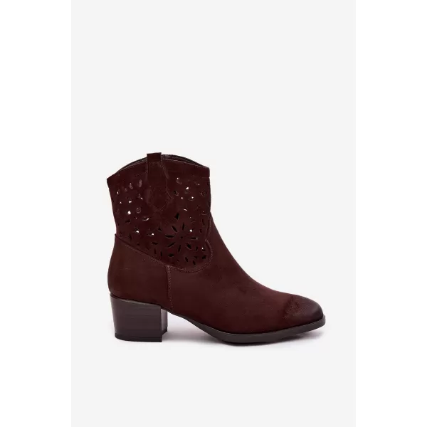  Dámské boty VINCEZA 58452 CHOCOLATE 