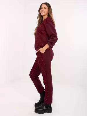 Dámský set ITALY MODA IT-KMPL-9850.14P BURGUNDY