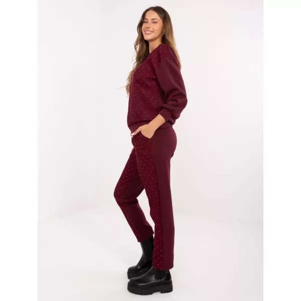  Dámský set ITALY MODA IT-KMPL-9850.14P BURGUNDY 