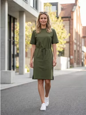 Dámské šaty MALFINI MUSE 816 MILITARY