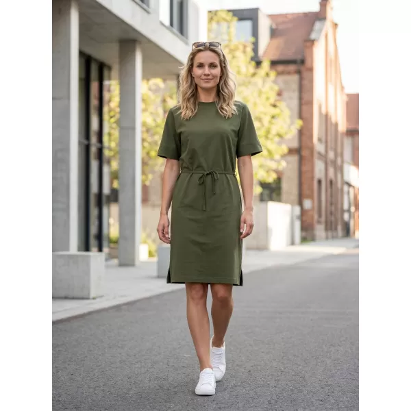  Dámské šaty MALFINI MUSE 816 MILITARY 