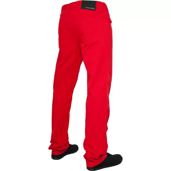  Pánské džíny URBAN CLASSICS TB266-00199 RED 
