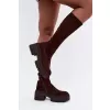 Dámské kozačky BOTO 9671A-1 BROWN
