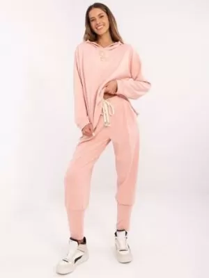Dámské kalhoty ITALY MODA MI-SP-61700.80P PEACH