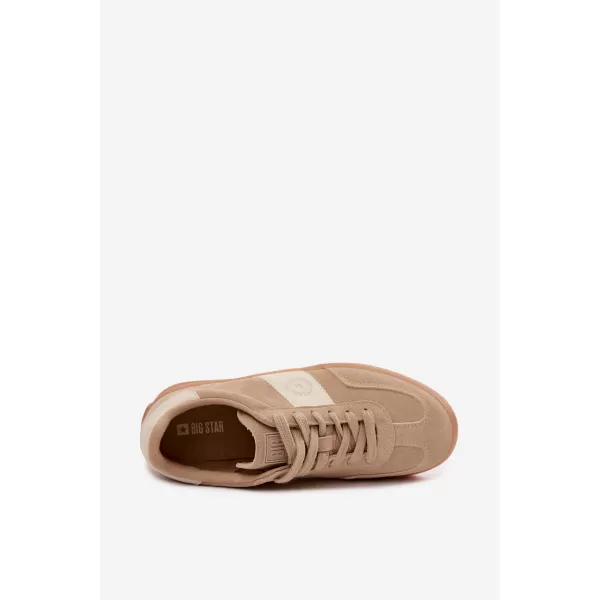  Dámské tenisky BIG STAR SHOES UU274009 BEIGE 