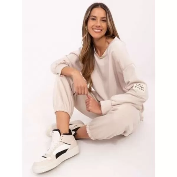  Dámský set ITALY MODA MI-KMPL-M5879.86 BEIGE 