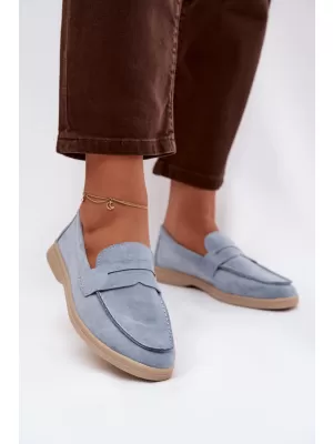 Dámské mokasíny BOTO QQ-278 BLUE