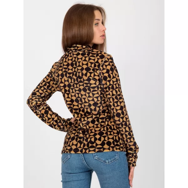  Dámská halenka RUE PARIS RP-BZ-8187-2.06 CAMEL 