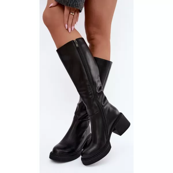  Dámské kozačky D&A MR62-9051 BLACK 