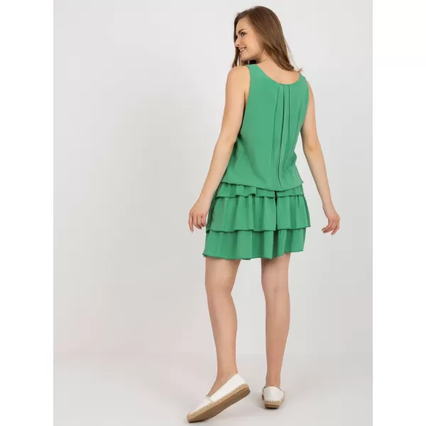  Dámské šaty OCH BELLA TW-SK-BI-8139.44 GREEN 