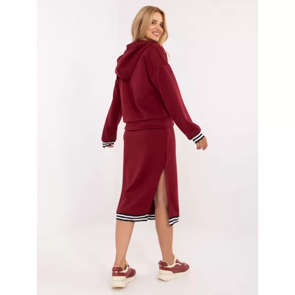  Dámský set RUE PARIS IT-KMPL-9719.64 BURGUNDY 