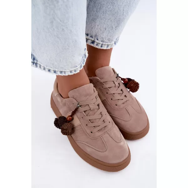  Dámské tenisky VINCEZA 79682 BEIGE 
