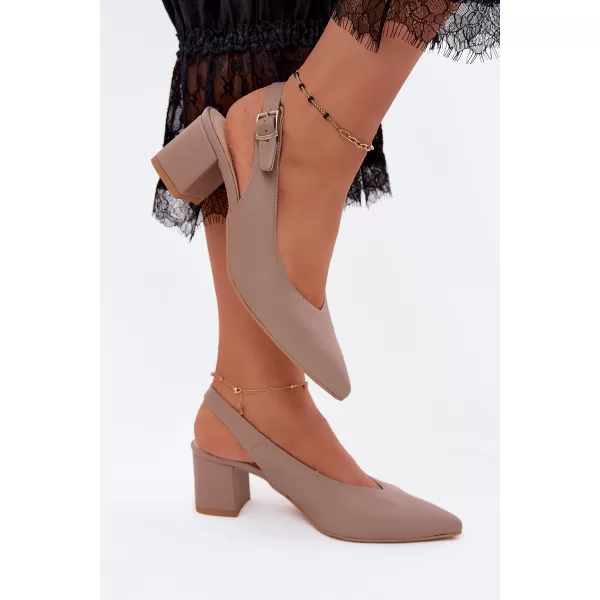  Dámské sandály ZAZOO 1122 TAUPE 