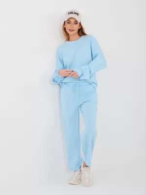 Dámská tepláková souprava ITALY MODA IT-KMPL-10015.33 LIGHT BLUE