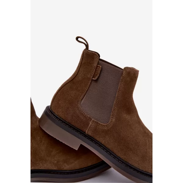  Pánské boty BIG STAR SHOES UU174277 BROWN/BEIGE SHADOWS 