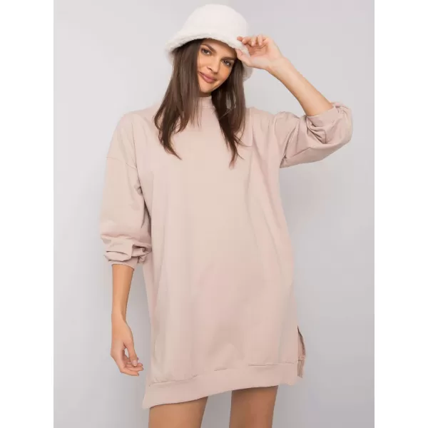  Dámské šaty RUE PARIS RV-SK-7207.03 BEIGE 