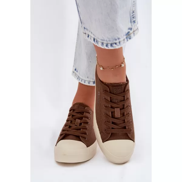  Dámské tenisky BIG STAR SHOES TT274123 BROWN/BEIGE 