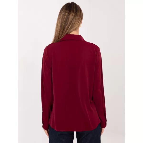  Dámská košile FACTORY PRICE IT-KS-29053.69 BURGUNDY 