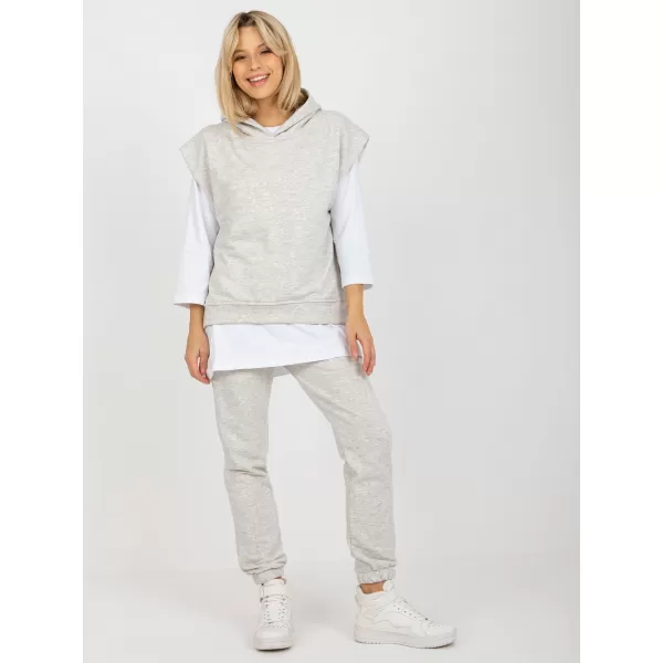  Dámský set EX MODA EM-KMPL-764.64 LIGHT GREY 