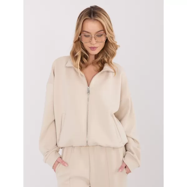  Dámská mikina FACTORY PRICE SM-BL-A1562.33 LIGHT BEIGE 