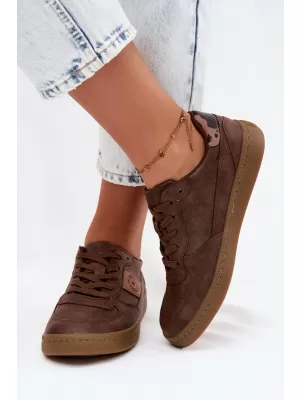 Dámské tenisky BIG STAR SHOES UU274017 BROWN/BEIGE