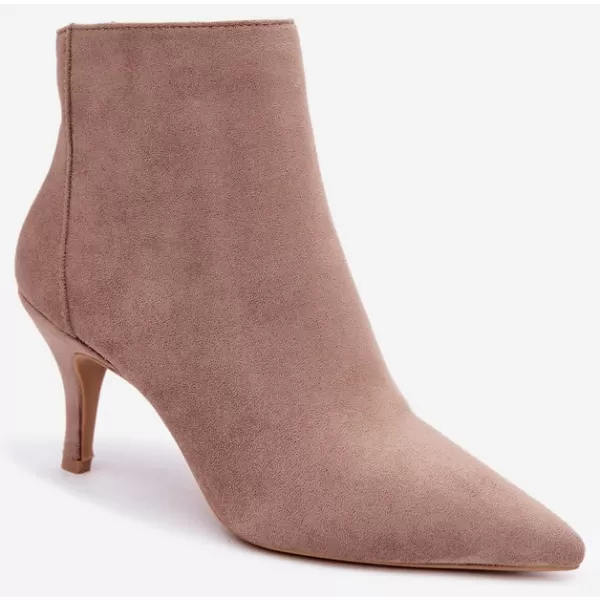  Dámské kotníkové boty BOTO 2905A-1 BEIGE 