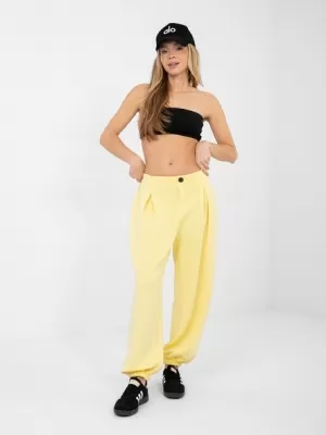 Dámské kalhoty ITALY MODA IT-SP-9995.12P BRIGHT YELLOW