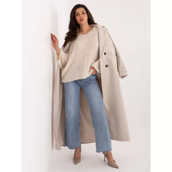  Dámský svetr FACTORY PRICE CH-SW-72630.79 LIGHT BEIGE 