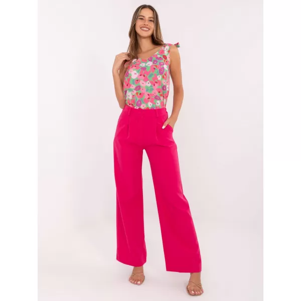  Dámské kalhoty ITALY MODA DHJ-SP-15679-1.30X DARK PINK 