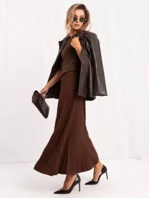 Dámská sukně ITALY MODA IR-SD-G9614.16 BROWN
