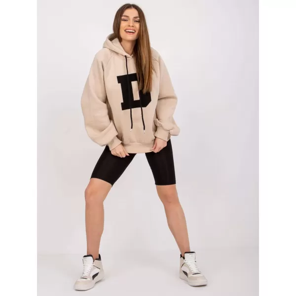  Dámská mikina EX MODA EM-BL-651/D.29X BEIGE 