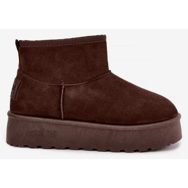  Dámské boty BIG STAR SHOES UU274223 BROWN/BEIGE SHADOWS 