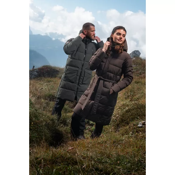  Pánský nepromokavý zimní kabát NORDBLANC SERAC WJM8380 ŠEDÁ 
