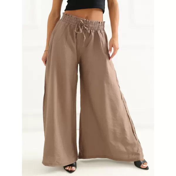 Dámské kalhoty FACTORY PRICE CS-SP-LPH2517.17P BROWN 