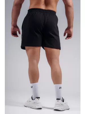 Oversized tréninkové šortky NEBBIA PRIMAL 876 BLACK