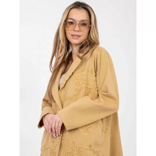  Dámská bunda RUE PARIS IT-MA-FL9992.97 CAMEL 