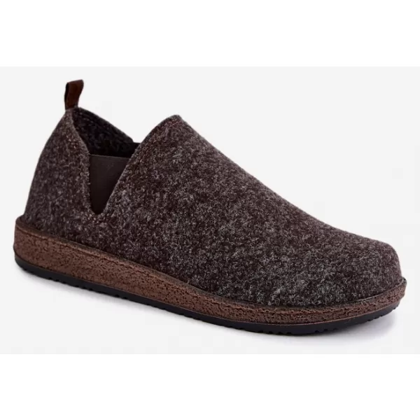  Dámské bačkory INBLU NL000013 DARK BROWN 
