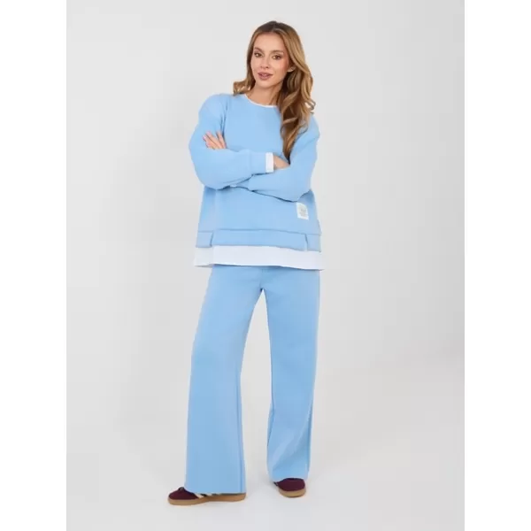  Dámský komplet RUE PARIS IT-KMPL-22230.18 LIGHT BLUE 